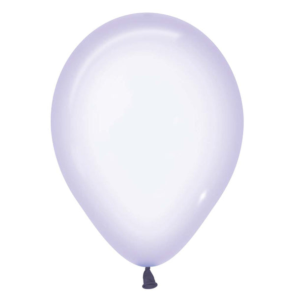 5 inch SEMPERTEX CRYSTAL PASTEL LILAC - LA Balloons