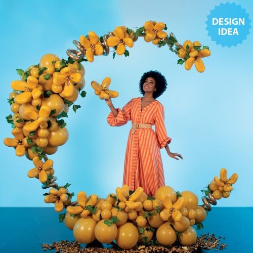 5 inch SEMPERTEX DELUXE MUSTARD - LA Balloons