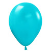 5 inch SEMPERTEX DELUXE TURQUOISE BLUE - LA Balloons