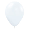 5 inch SEMPERTEX FASHION WHITE - LA Balloons