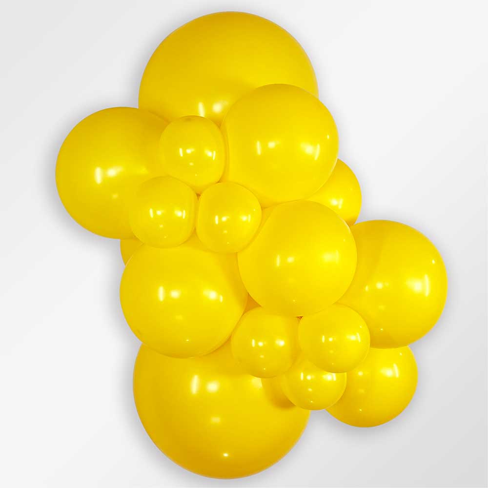 5 inch SEMPERTEX FASHION YELLOW - LA Balloons