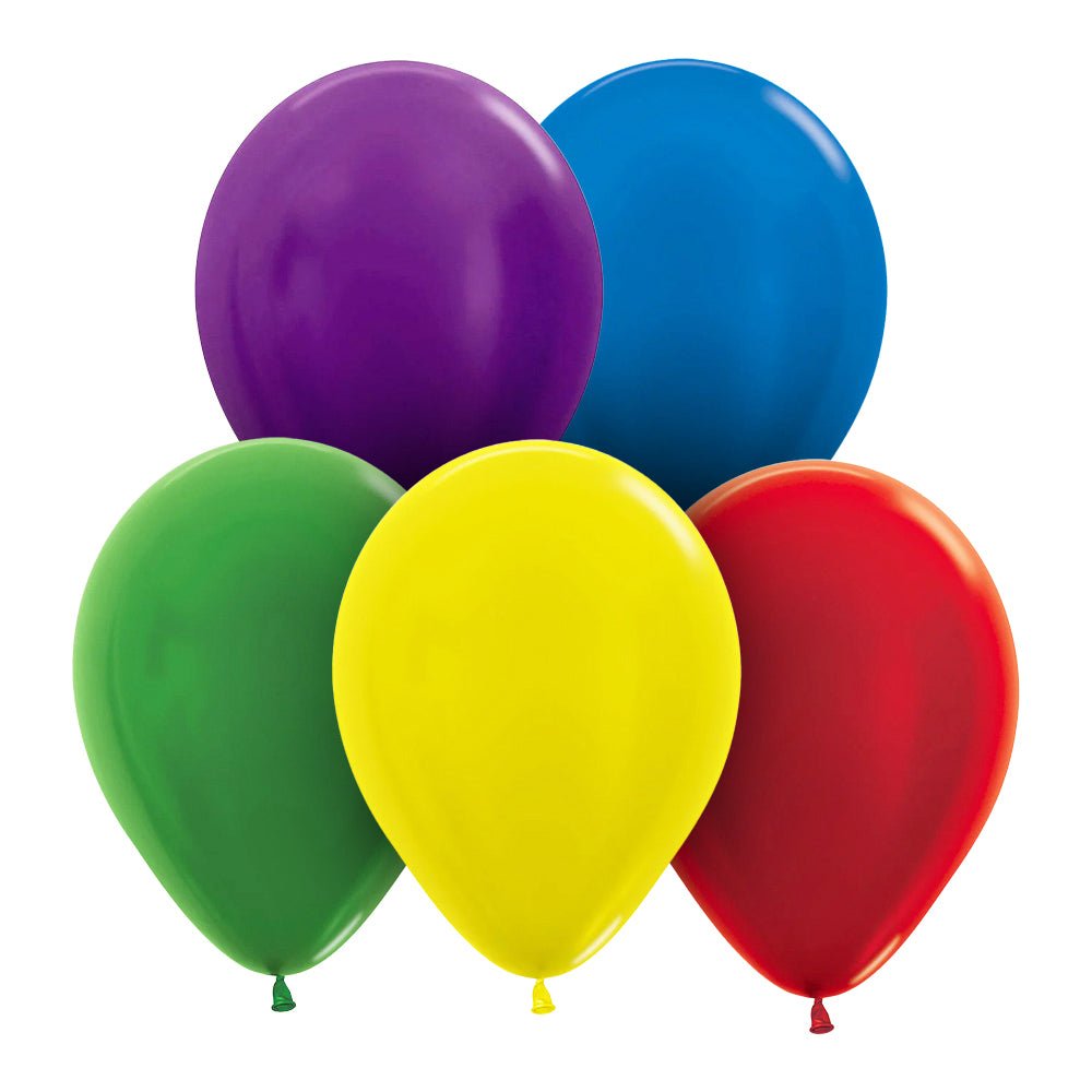 5 inch SEMPERTEX METALLIC ASSORTMENT - LA Balloons