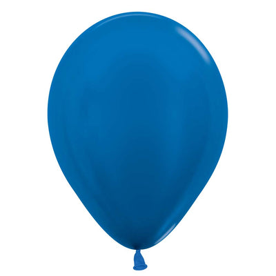 5 inch SEMPERTEX METALLIC BLUE - LA Balloons