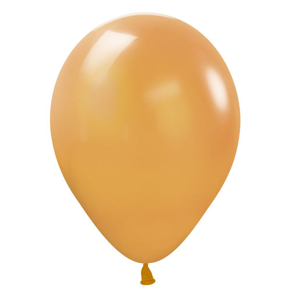 5 inch SEMPERTEX METALLIC GOLD - LA Balloons