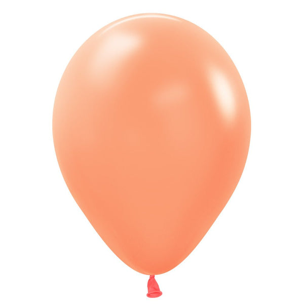 5 inch SEMPERTEX NEON ORANGE - LA Balloons