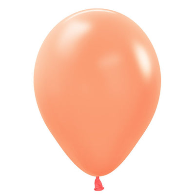 5 inch SEMPERTEX NEON ORANGE - LA Balloons
