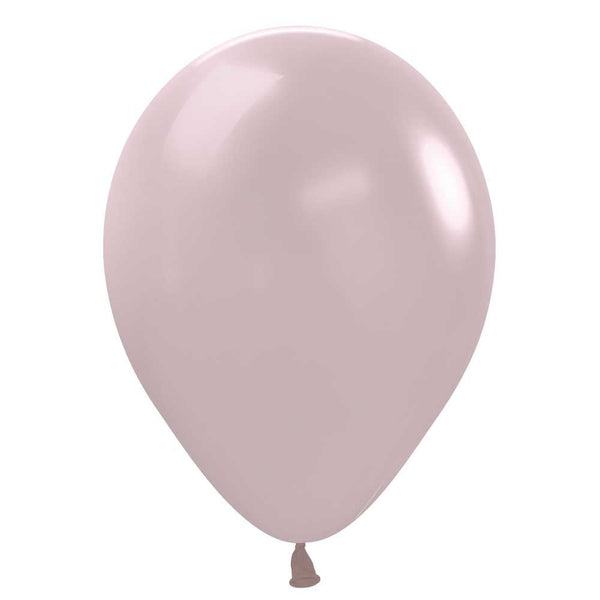 5 inch SEMPERTEX PASTEL DUSK ROSE - LA Balloons