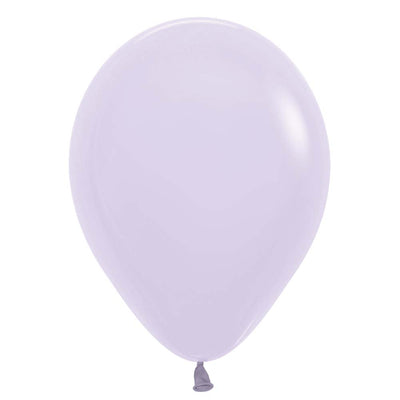 5 inch SEMPERTEX PASTEL MATTE LILAC - LA Balloons