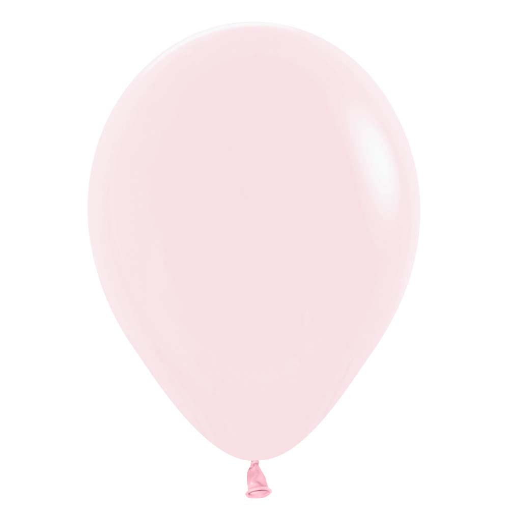 5 inch SEMPERTEX PASTEL MATTE PINK - LA Balloons