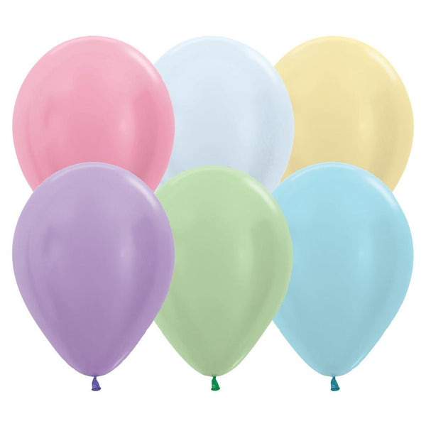 5 inch SEMPERTEX PEARL ASSORTMENT - LA Balloons