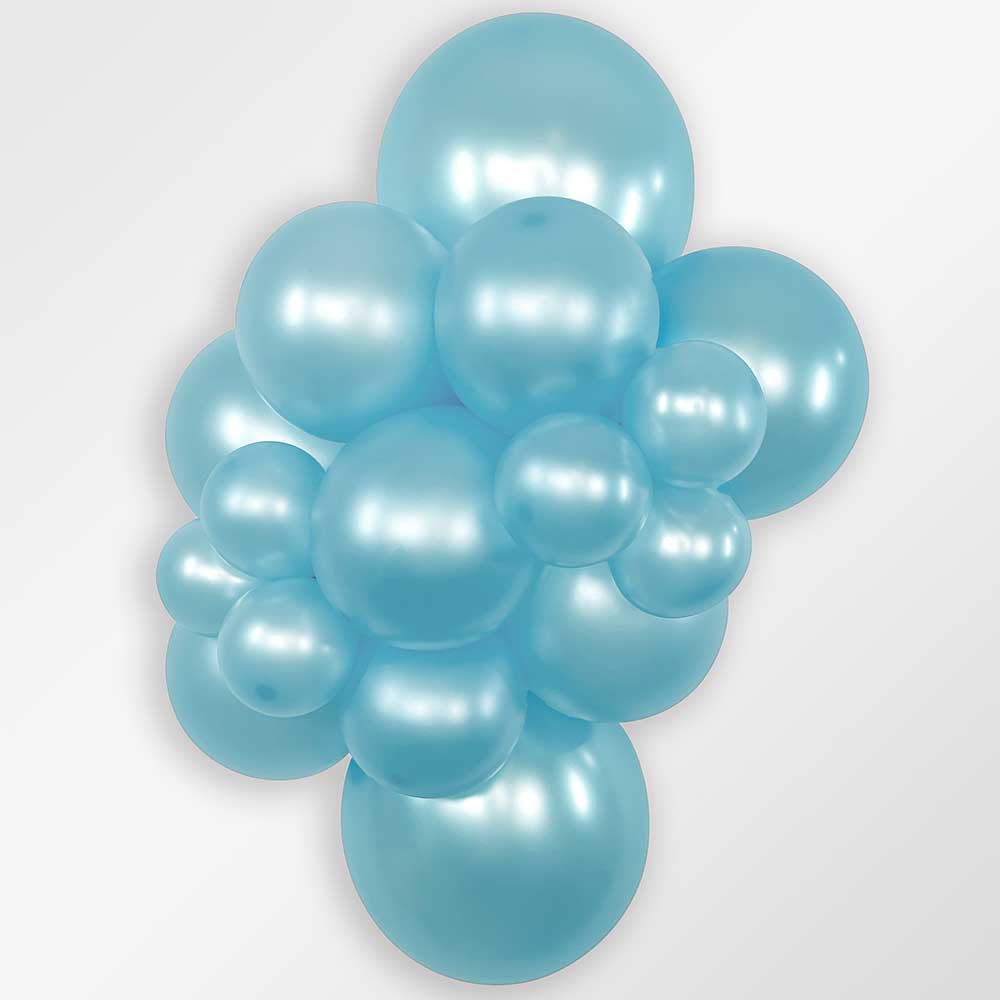 5 inch SEMPERTEX PEARL BLUE - LA Balloons