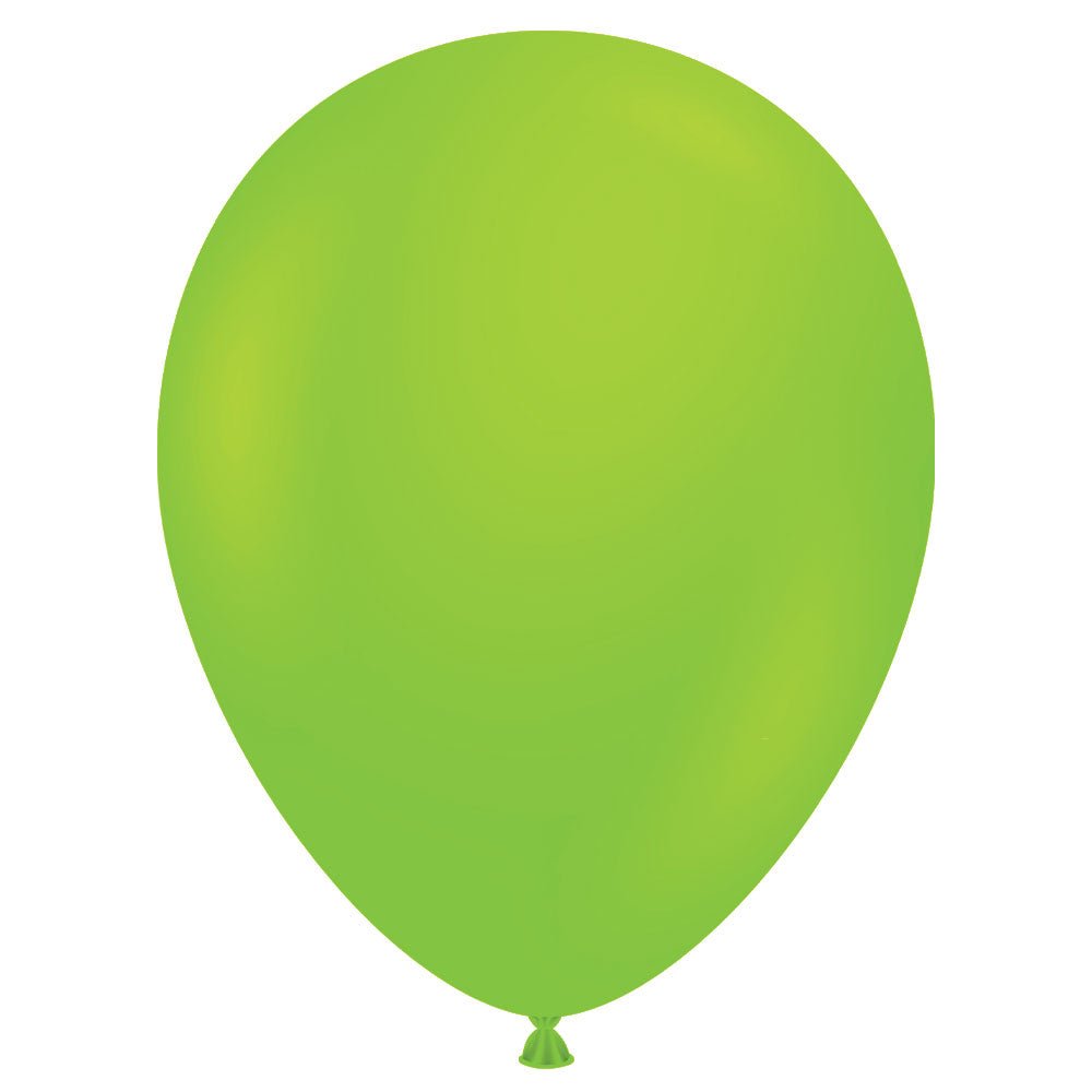 5 inch TUFTEX LIME GREEN - LA Balloons