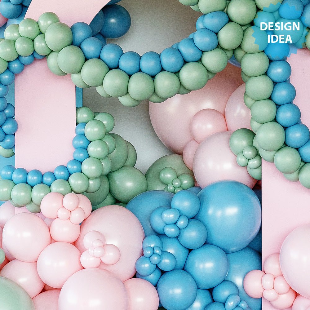 5 inch TUFTEX MEADOW GREEN - LA Balloons