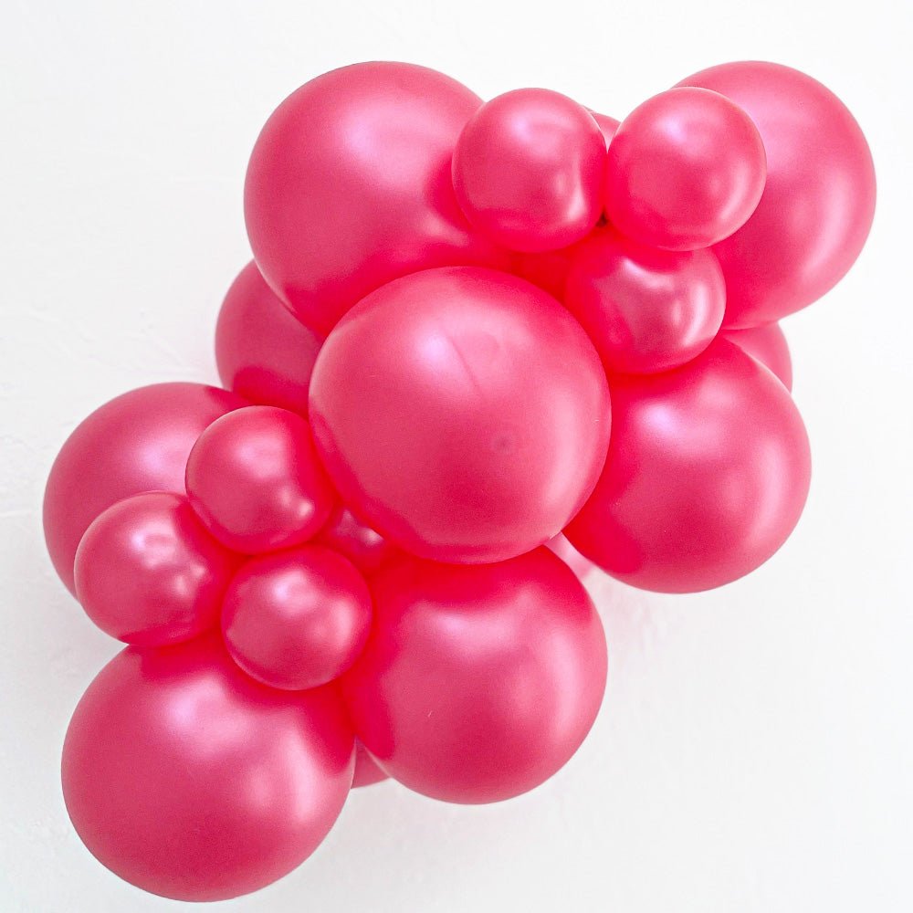 5 inch TUFTEX METALLIC FUCHSIA - LA Balloons