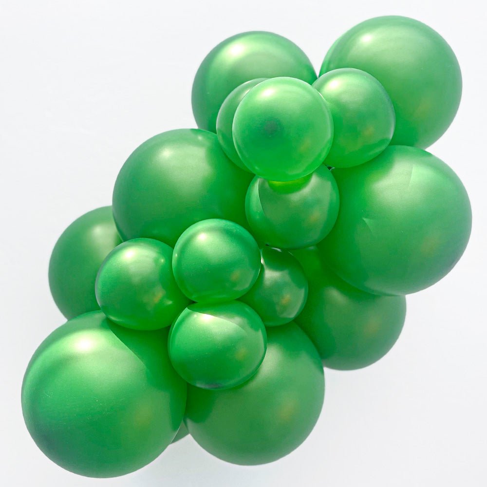 5 inch TUFTEX METALLIC GREEN - LA Balloons