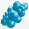 5 inch TUFTEX METALLIC TEAL BLUE - LA Balloons