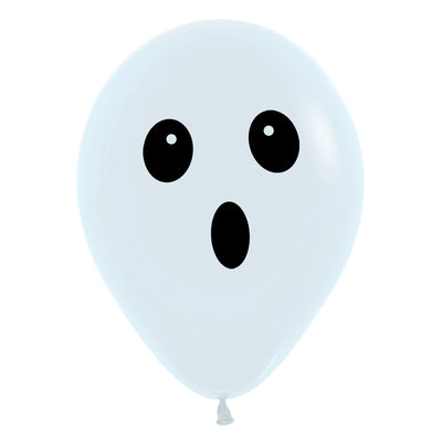 Sempertex 11 inch GHOST FACE Latex Balloons