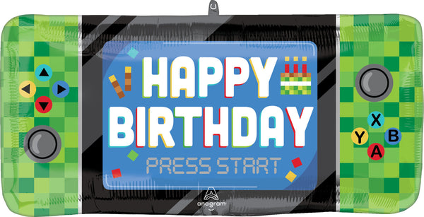 27 inch 8 BIT BIRTHDAY SUPERSHAPE