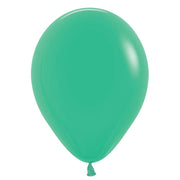 Sempertex 5 inch SEMPERTEX FASHION GREEN Latex Balloons 51004-B