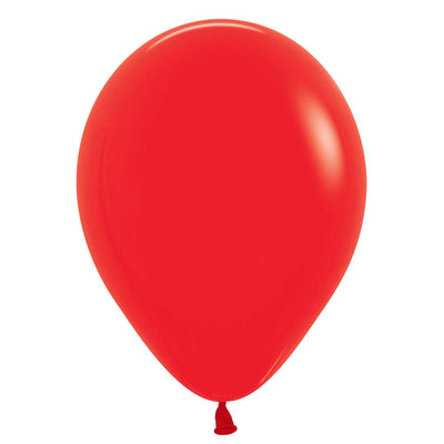 Sempertex 5 inch SEMPERTEX FASHION RED Latex Balloons 51012-B