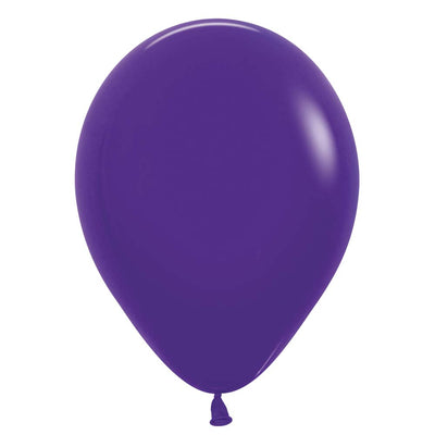 Sempertex 5 inch SEMPERTEX FASHION VIOLET Latex Balloons 51030-B
