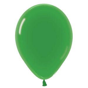 Sempertex 5 inch SEMPERTEX CRYSTAL GREEN Latex Balloons 51042-B