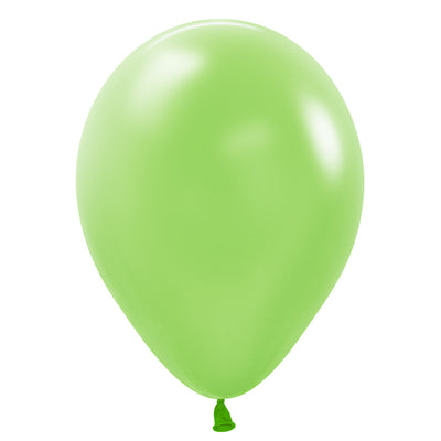 Sempertex 5 inch SEMPERTEX NEON GREEN Latex Balloons 51052-B