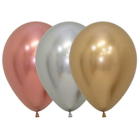 Sempertex 5 inch SEMPERTEX REFLEX DELUXE ASSORTMENT Latex Balloons 51154-B