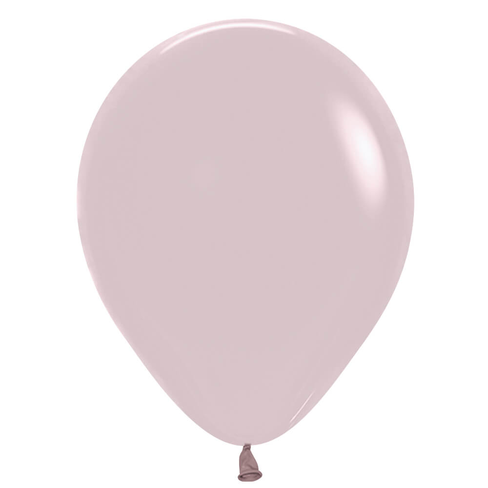 Sempertex 5 inch SEMPERTEX PASTEL DUSK ROSE Latex Balloons 51515-B