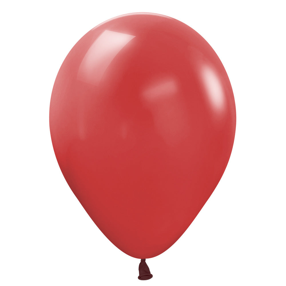 Sempertex 5 inch SEMPERTEX DELUXE IMPERIAL RED Latex Balloons 51525-B