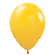 Sempertex 5 inch SEMPERTEX DELUXE HONEY YELLOW Latex Balloons 51526-B