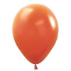 Sempertex 5 inch SEMPERTEX DELUXE SUNSET ORANGE Latex Balloons 51528-B