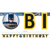 5.25 foot BATMAN HAPPY BIRTHDAY JOINTED BANNER - LA Balloons