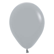 Sempertex 11 inch SEMPERTEX DELUXE GREY Latex Balloons