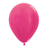 Sempertex 11 inch SEMPERTEX METALLIC FUCHSIA Latex Balloons 53081-B