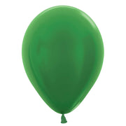 Sempertex 11 inch SEMPERTEX METALLIC GREEN Latex Balloons