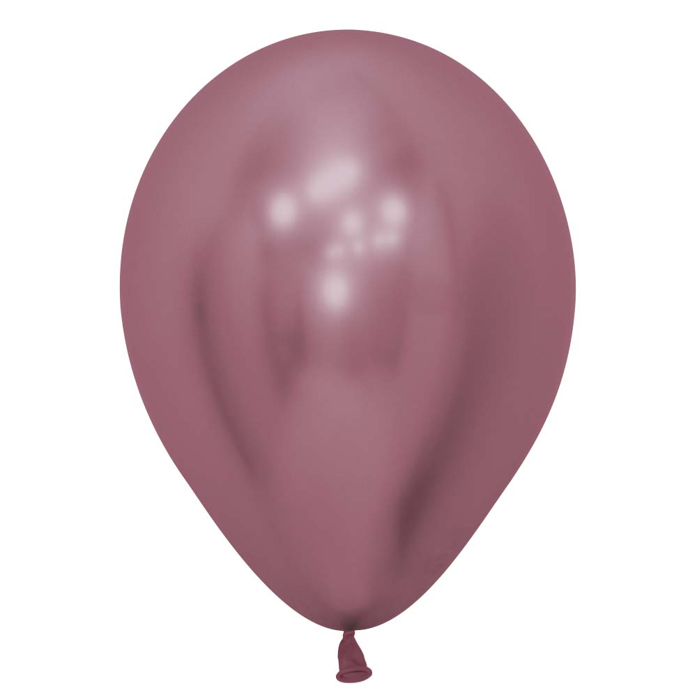 Sempertex 11 inch SEMPERTEX REFLEX PINK Latex Balloons 53141-B