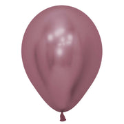 Sempertex 11 inch SEMPERTEX REFLEX PINK Latex Balloons 53141-B