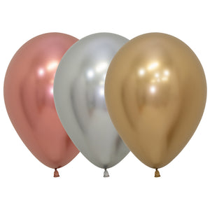 Sempertex 11 inch SEMPERTEX REFLEX DELUXE ASSORTMENT Latex Balloons 53154-B