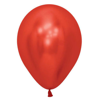 Sempertex 11 inch SEMPERTEX REFLEX CRYSTAL RED Latex Balloons 53155-B