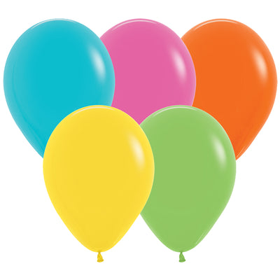Sempertex 11 inch SEMPERTEX TROPICAL ASSORTMENT Latex Balloons 53304-B