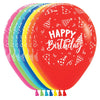 Sempertex 11 inch SEMPERTEX HAPPY BIRTHDAY HATS Latex Balloons 53377-B