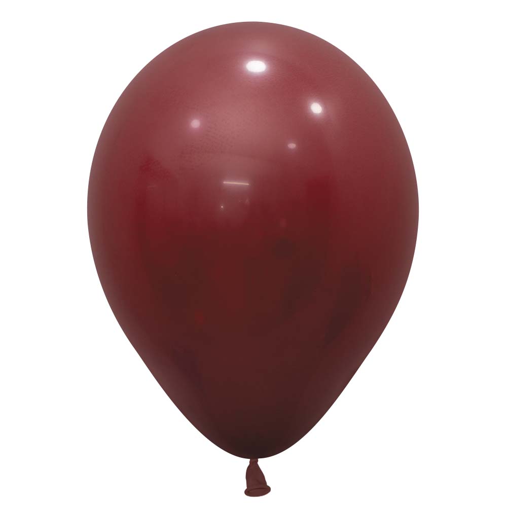 Sempertex 11 inch SEMPERTEX DELUXE MERLOT Latex Balloons