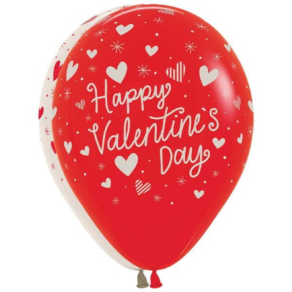 11 inch VALENTINE STRIPED HEARTS