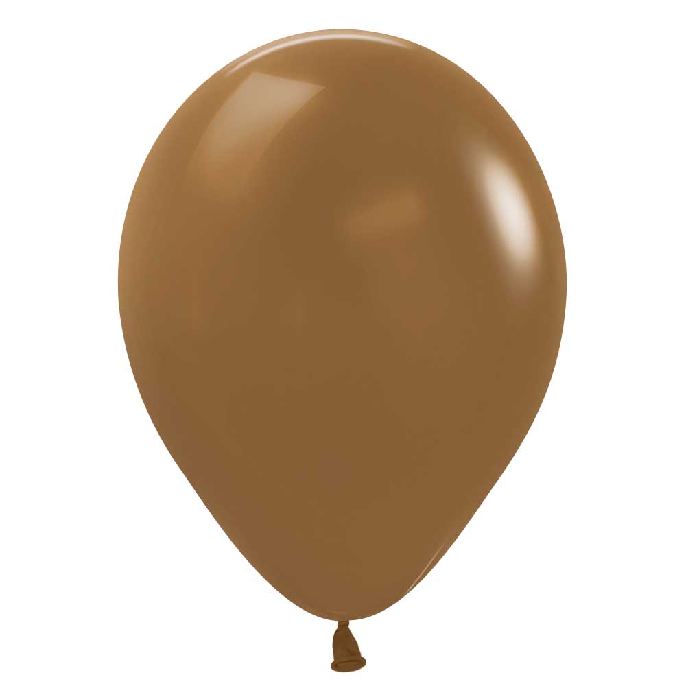 Sempertex 11 inch SEMPERTEX DELUXE MOCHA Latex Balloons