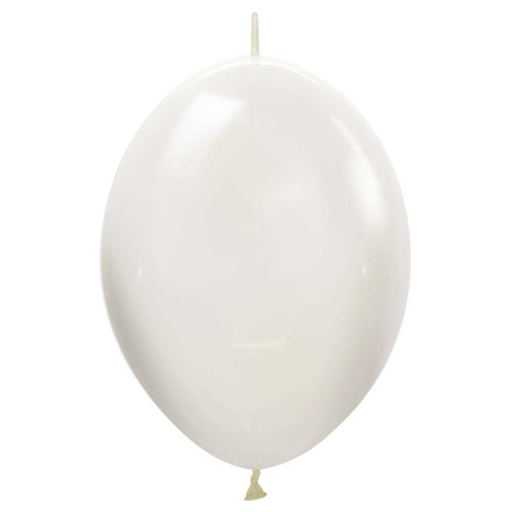 12 inch SEMPERTEX LINK-O-LOON - CRYSTAL CLEAR