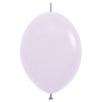 Sempertex 12 inch SEMPERTEX LINK-O-LOON PASTEL MATTE LILAC Latex Balloons 54178-B
