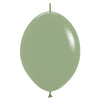 Sempertex 6 inch SEMPERTEX LINK-O-LOON - DELUXE EUCALYPTUS Latex Balloons 54460-B