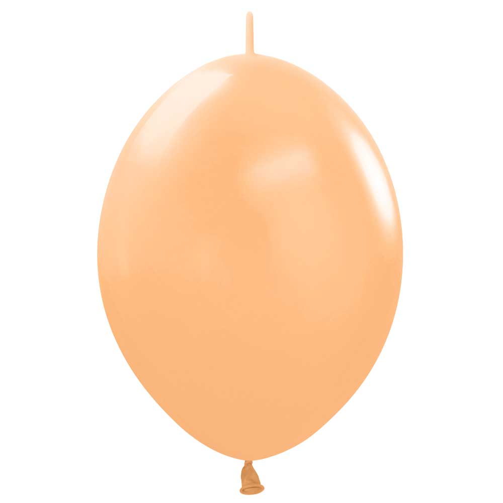 Sempertex 6 inch SEMPERTEX LINK-O-LOON - PASTEL MATTE NUDE Latex Balloons 54700-B