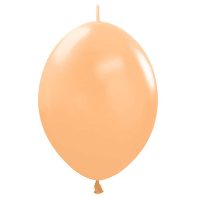 Sempertex 6 inch SEMPERTEX LINK-O-LOON - PASTEL MATTE NUDE Latex Balloons 54700-B